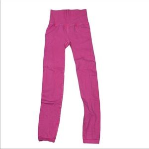 Free People Movement XS Hot Pink Leggings